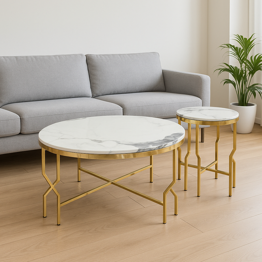 5 Ways to Style a Marble Coffee Table to Be the Centerpiece of Your Living Room
