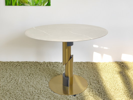 Minimalist 100cm Round Dining Table