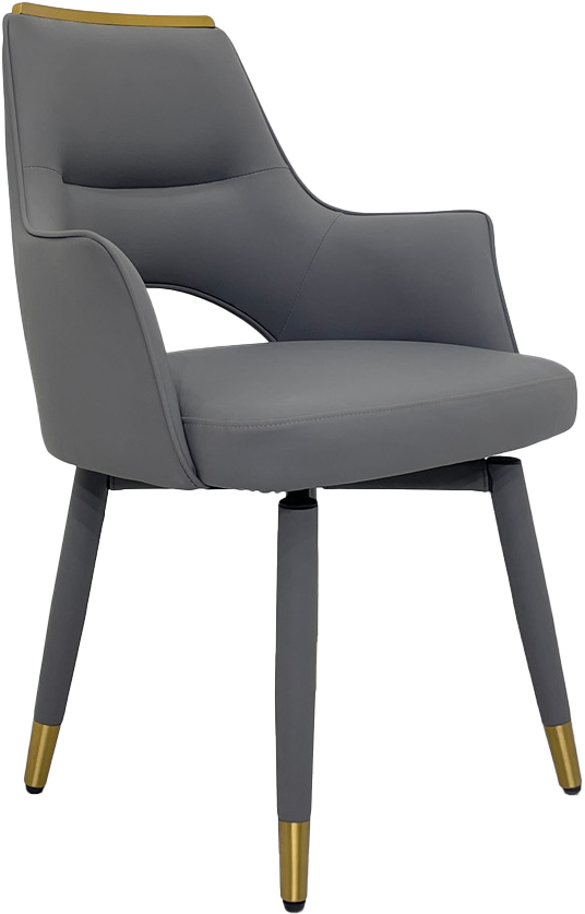 Rotating & Spring-Back Dining Chair